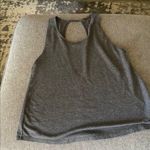 Gray Sleeveless Women's Top